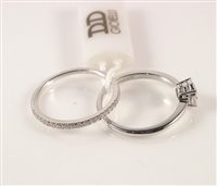 Anello Davite & Delucchi Donna in Oro bianco Diamante AA0306080S-14 - AA0306080S-14